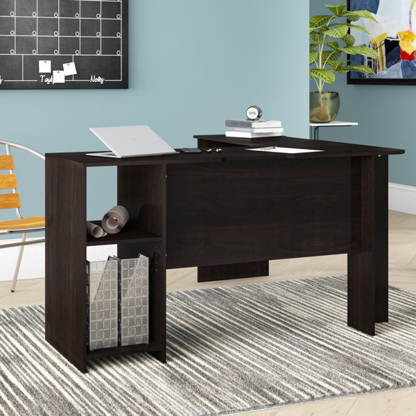 Ebern Designs Eakins L Shaped Corner Desk With Bookshelves Reviews Ebern Designs Eakins L Shaped Corner Desk With Bookshelves Reviews Wayfair
