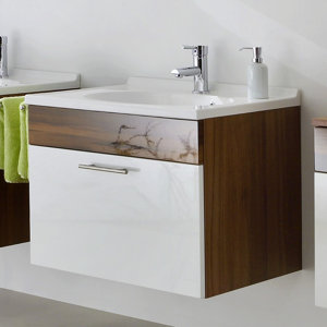 Belfry Bathroom 70 cm Einzelwaschbecken-Set Montreal