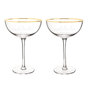 Lera 8 oz. Coupe Champagne Flute (Set of 2)