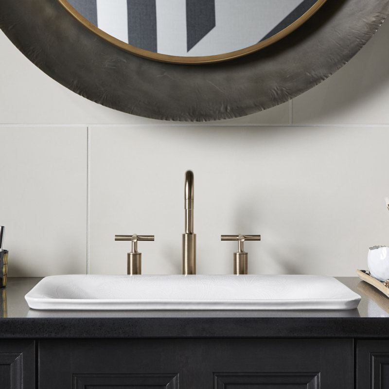 K75749FP10 Kohler Sartorial Vitreous China Rectangular Vessel