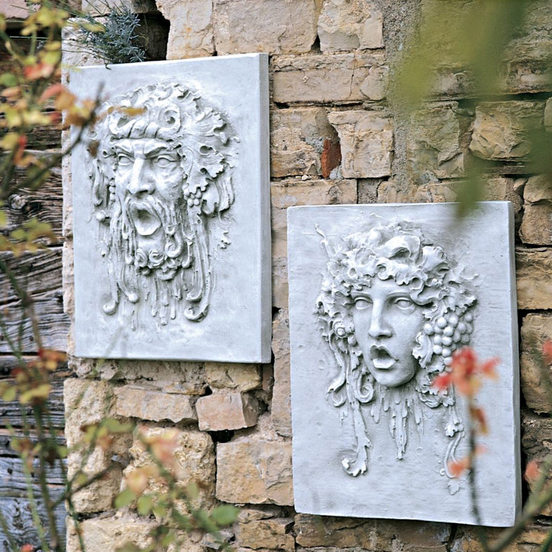 Design Toscano 2 Piece Italian Style Large Scale Wall Décor Set 2 Piece Italian Style Large Scale Wall Décor Set