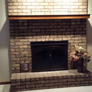 Pleasant Hearth Fenwick Cabinet Style Steel Fireplace Doors Image Of Fenwick Cabinet Style Steel Fireplace Doors In User