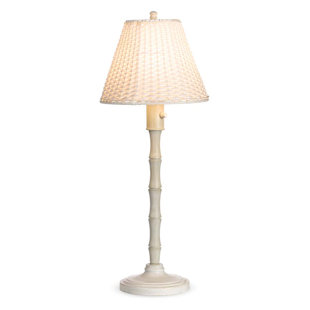 wicker outdoor table lamps wayfair