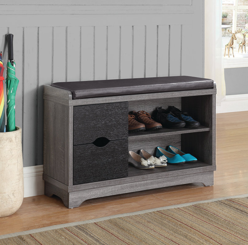 Red Barrel Studio Shoe Storage Bench Reviews Wayfair Shoe Storage Bench