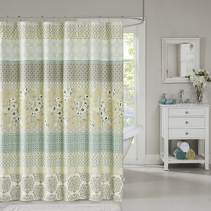 Tappen Cotton Shower Curtain