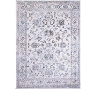 Corydon Distressed Ivory Area Rug