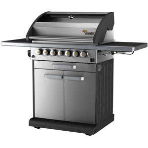Icon 4-Burner Propane Gas Grill with Side Burner