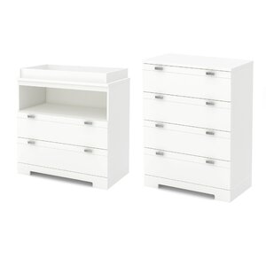 Reevo 2 Piece Changing Table Set