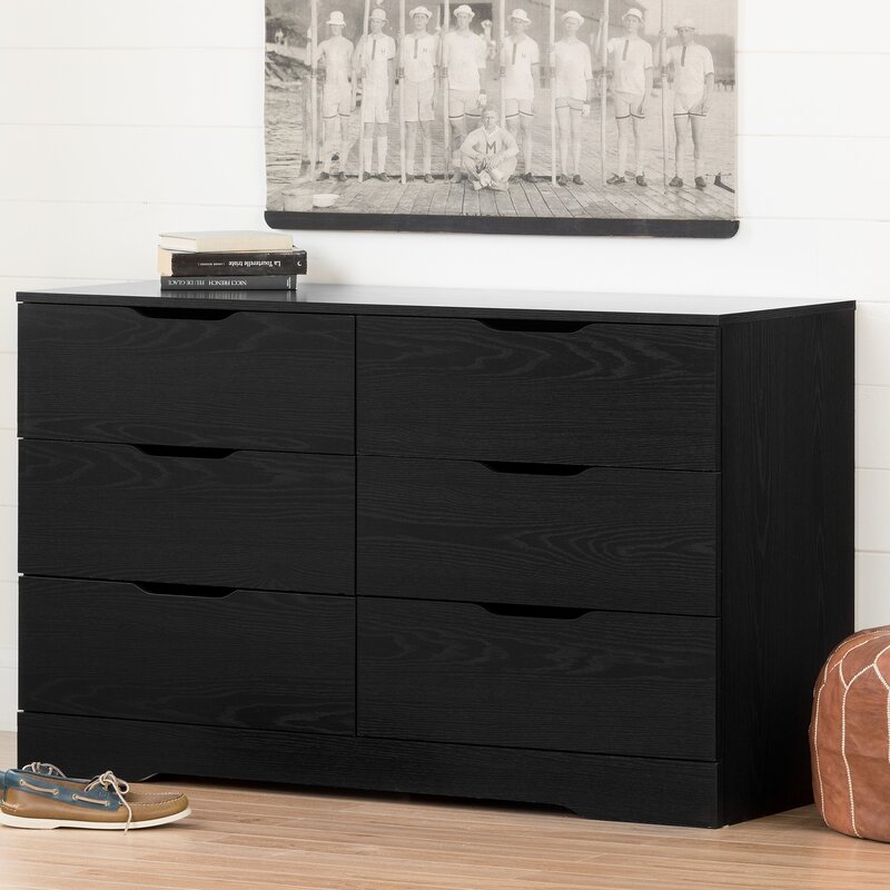 South Shore Holland 6 Drawer Double Dresser & Reviews ...