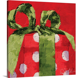 'Anticipaton' by Leslie Saeta Painting Print on Wrapped Canvas