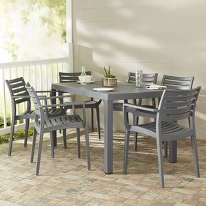 Nikoleta 7 Piece Dining Set