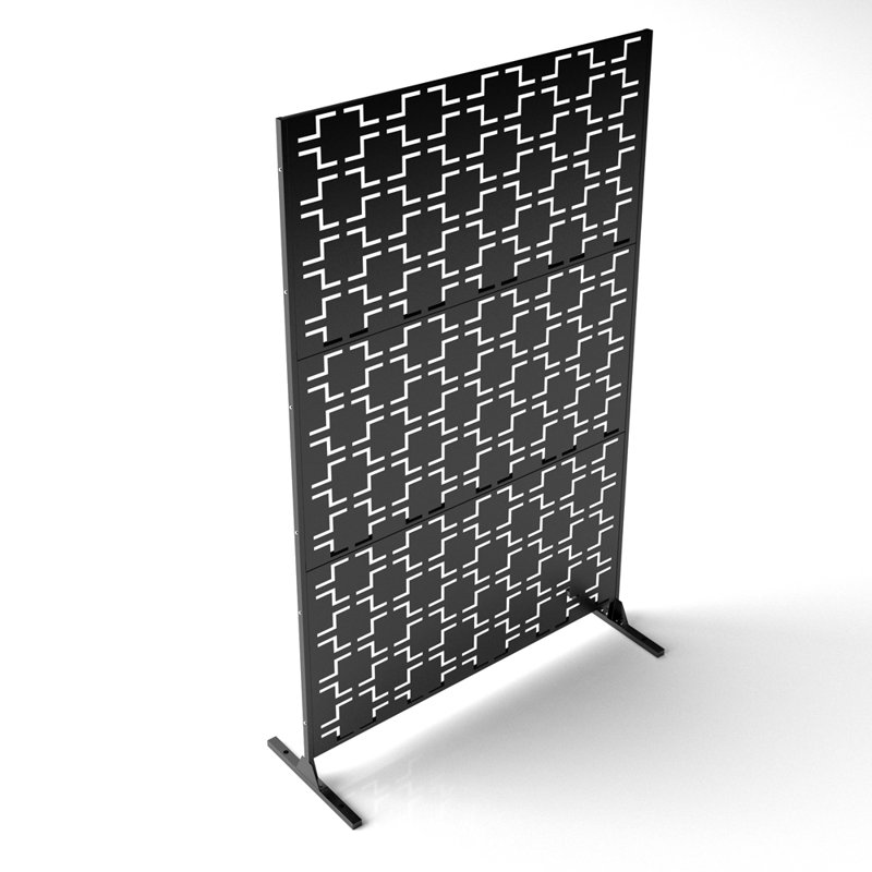Metal Privacy Screens - Metal Privacy Screen Decorative Panel Outdoor Garden Fence ... / Screens are made from 2 mm galvanized steel and posts are made from galvanized steel 2''x2'' tubes.