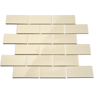 Backsplash Tile You Ll Love Wayfair 2 X 4 Porcelain Mosaic Tile In Beige