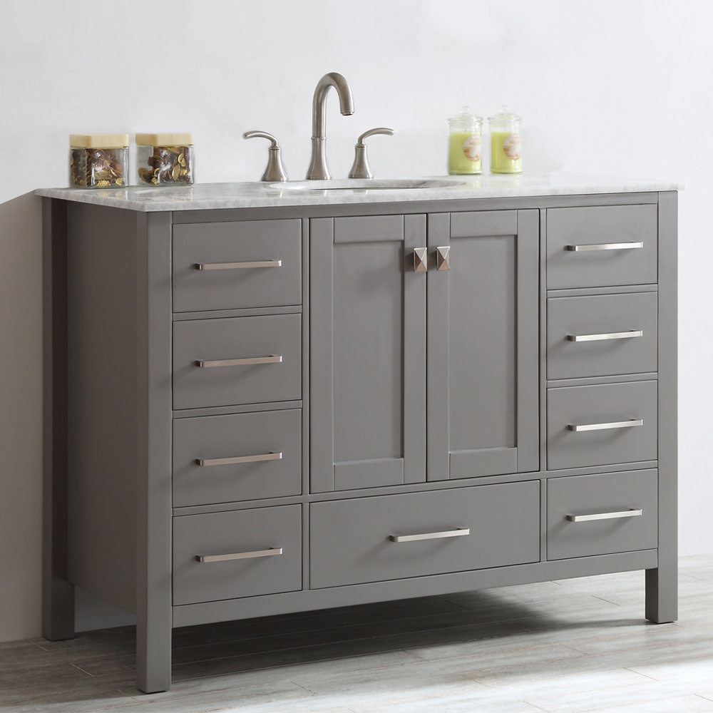 Beachcrest Home Newtown 48 Single Bathroom Vanity Set Reviews Beachcrest Home Newtown 48 Single Bathroom Vanity Set Reviews Wayfair
