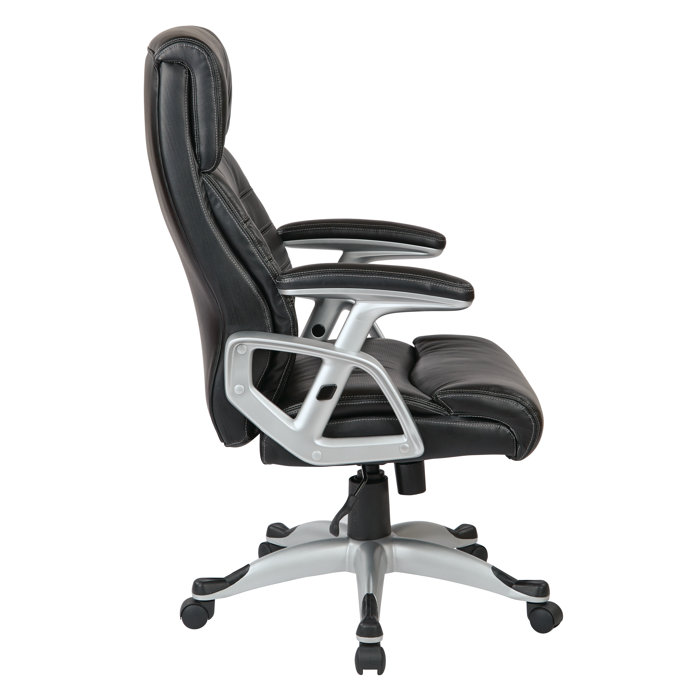 Office Star Work Smart High Back Leather Executive Chair Reviews Work Smart High Back Leather Executive Chair