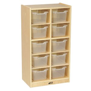 10 Compartment Cubby with Bins