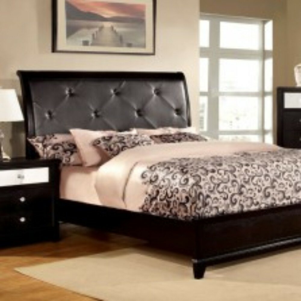 Barela Modern Upholstered Platform Bed