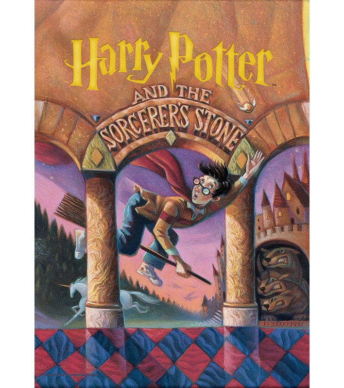 image about Harry Potter Book Covers Printable named Harry Potter Reserve Deal with - Sorcerers Stone Image Artwork Print
