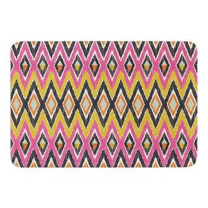 Sequoyah Tribals by Amanda Lane Bath Mat