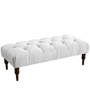 Fitchburg Tufted Upholstered  Polyester Bench