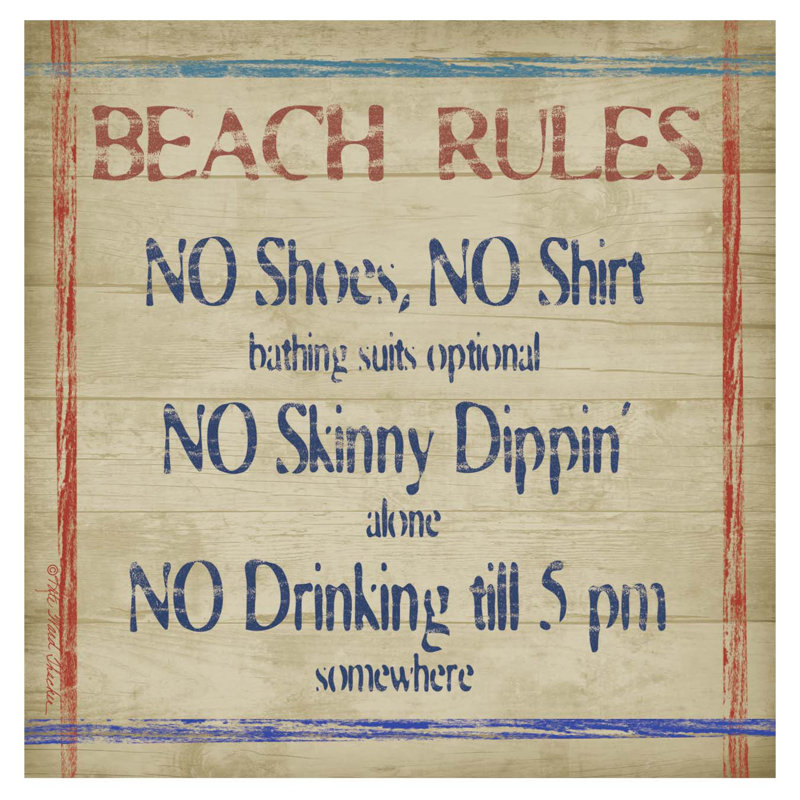 Thirstystone Beach Rules Occasions Coaster Reviews Wayfair Beach Rules Occasions Coaster