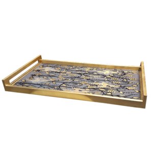 Musa Birds Rectangular Accent Tray