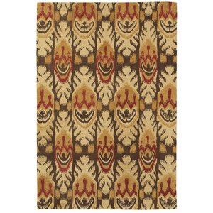 Aprie Hand-Woven Beige/Brown Area Rug