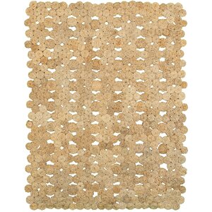 Watkins Hand-Woven Beige Area Rug