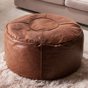 Pouf Mr. Big aus Leder von Butlers