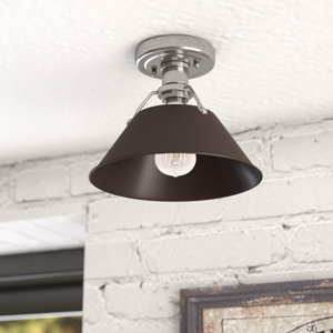 Weatherford 1-Light Semi Flush Mount