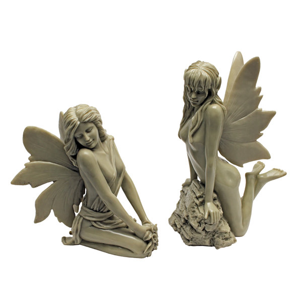 Design Toscano The Enchanted Garden Fairies Statue & Reviews Wayfair