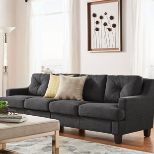 Extra Long Sofas Wayfair Doane 4 Seat Extra Long Sofa