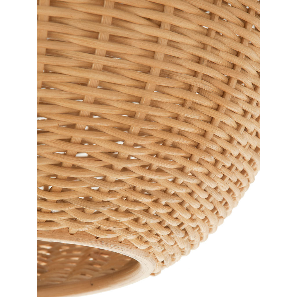 Kouboo Wicker 1Light Globe Pendant & Reviews Wayfair