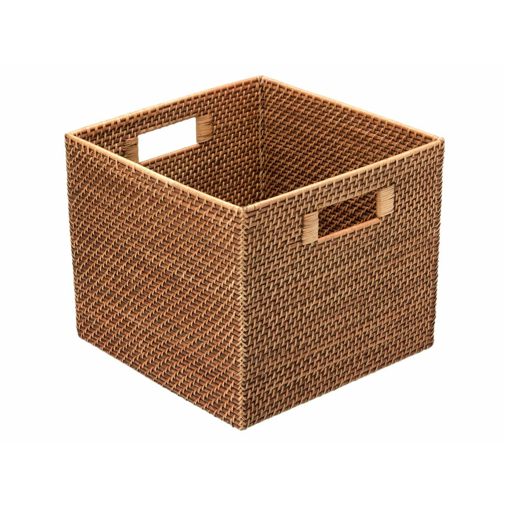 Kouboo Square Rattan Storage Basket & Reviews | Wayfair