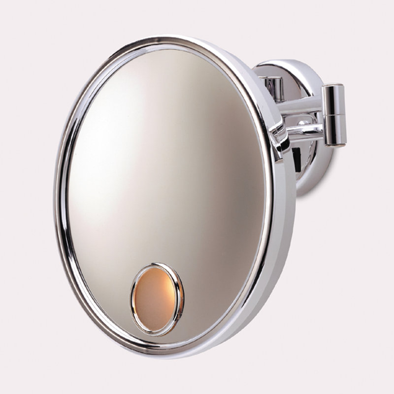 Wall Mounted Makeup Mirror Lighted jerdon euro hard wired wall mount lighted mirror & reviews | wayfair Wall Mounted Makeup Mirror Lighted jerdon euro hard wired wall mount lighted mirror & reviews | wayfair