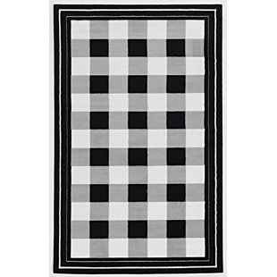 Buffalo Plaid Rug Wayfair Bruns Black Area Rug