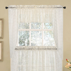 Elegant Priscilla Lace Kitchen Tailored 58