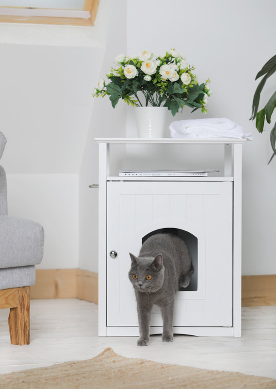 Merry Products Allen Litter Box End Table & Reviews Wayfair