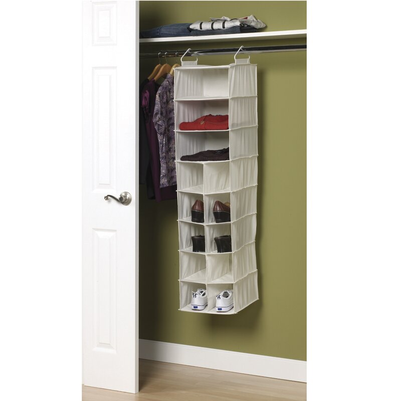 Household Essentials 13-Compartment Hanging Shoe Organizer & Reviews ...