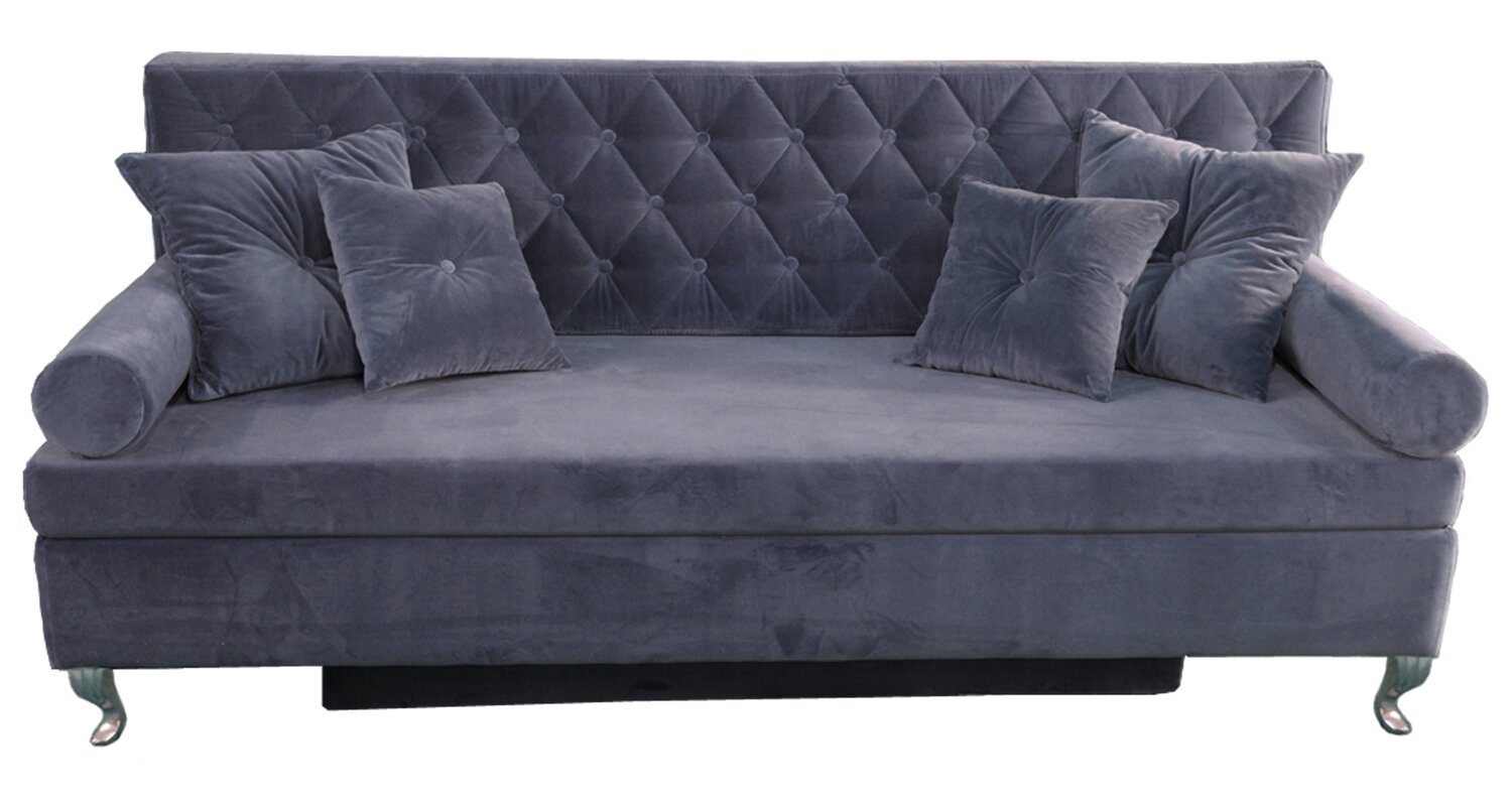 baroque 3 seater sofa bed