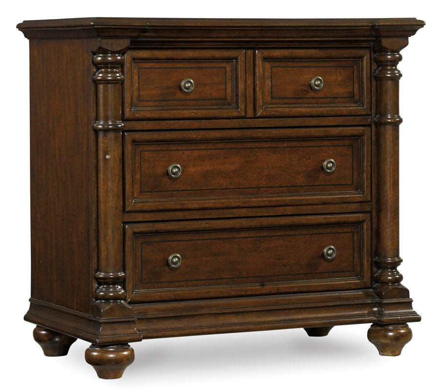 Hooker Furniture Leesburg 3 Drawer Bachelor's Chest & Reviews Perigold