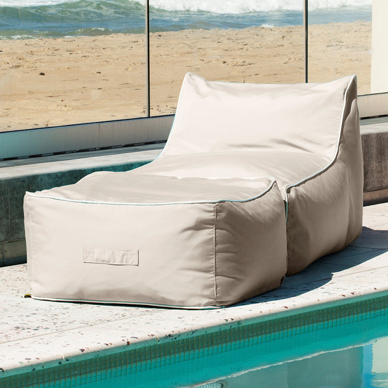 Sunbrella Bean Bag Lounger Set Allmodern Sunbrella Bean Bag Lounger Set