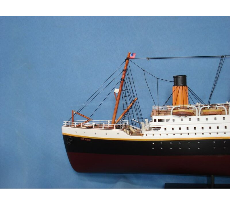 Handcrafted Nautical Decor RMS Titanic Model Ship | Wayfair