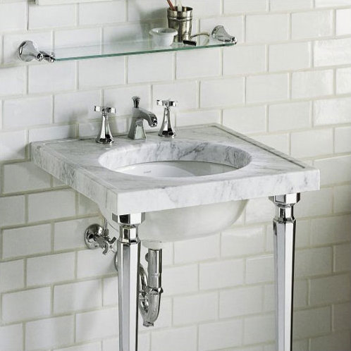 K 3023 Wh Nm 6839 Af Kohler Kathryn Metal 24 Console Kathryn Metal 24 Console Bathroom Sink