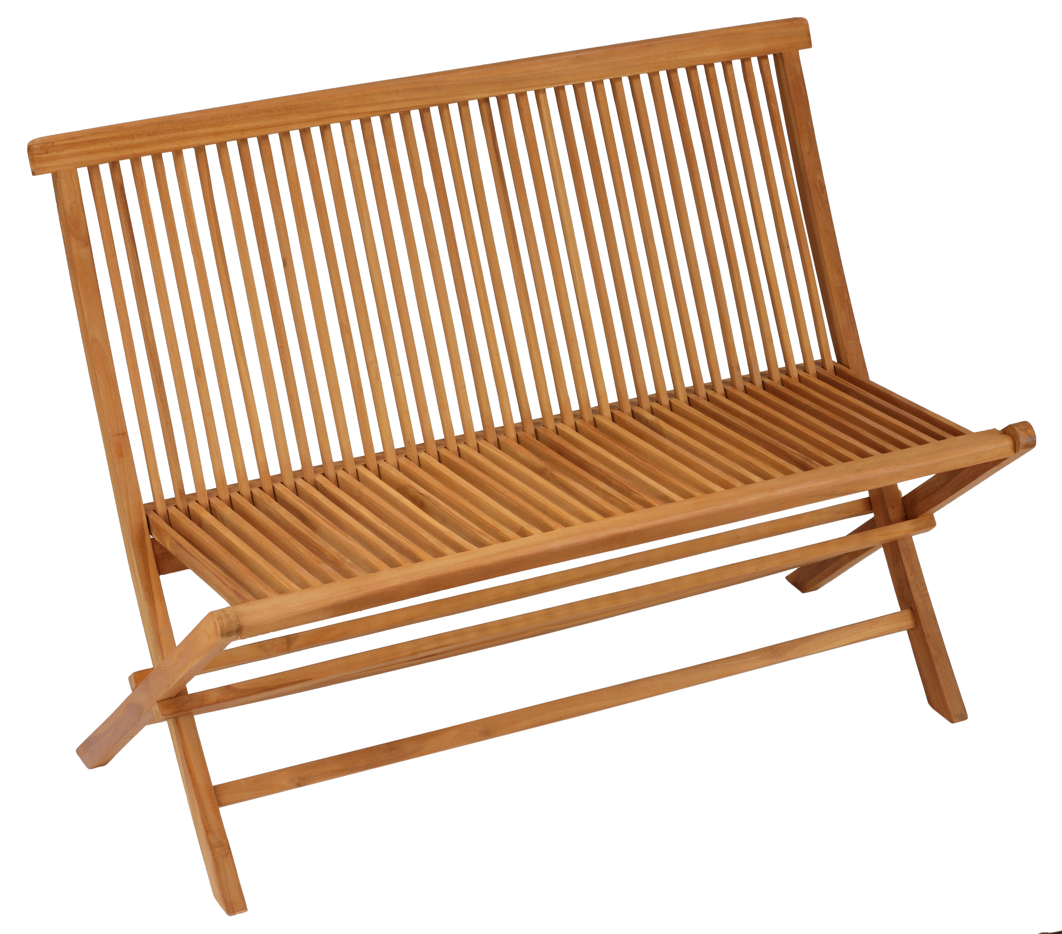 Millwood Pines Matt Outdoor Folding Wooden Garden Bench Wayfair