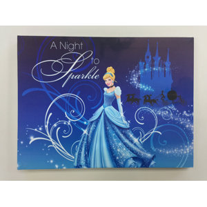 ‘Disney Cinderella Light Up’ Graphic Art on Canvas