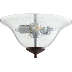 2-Light LED Bowl Ceiling Fan Light Kit