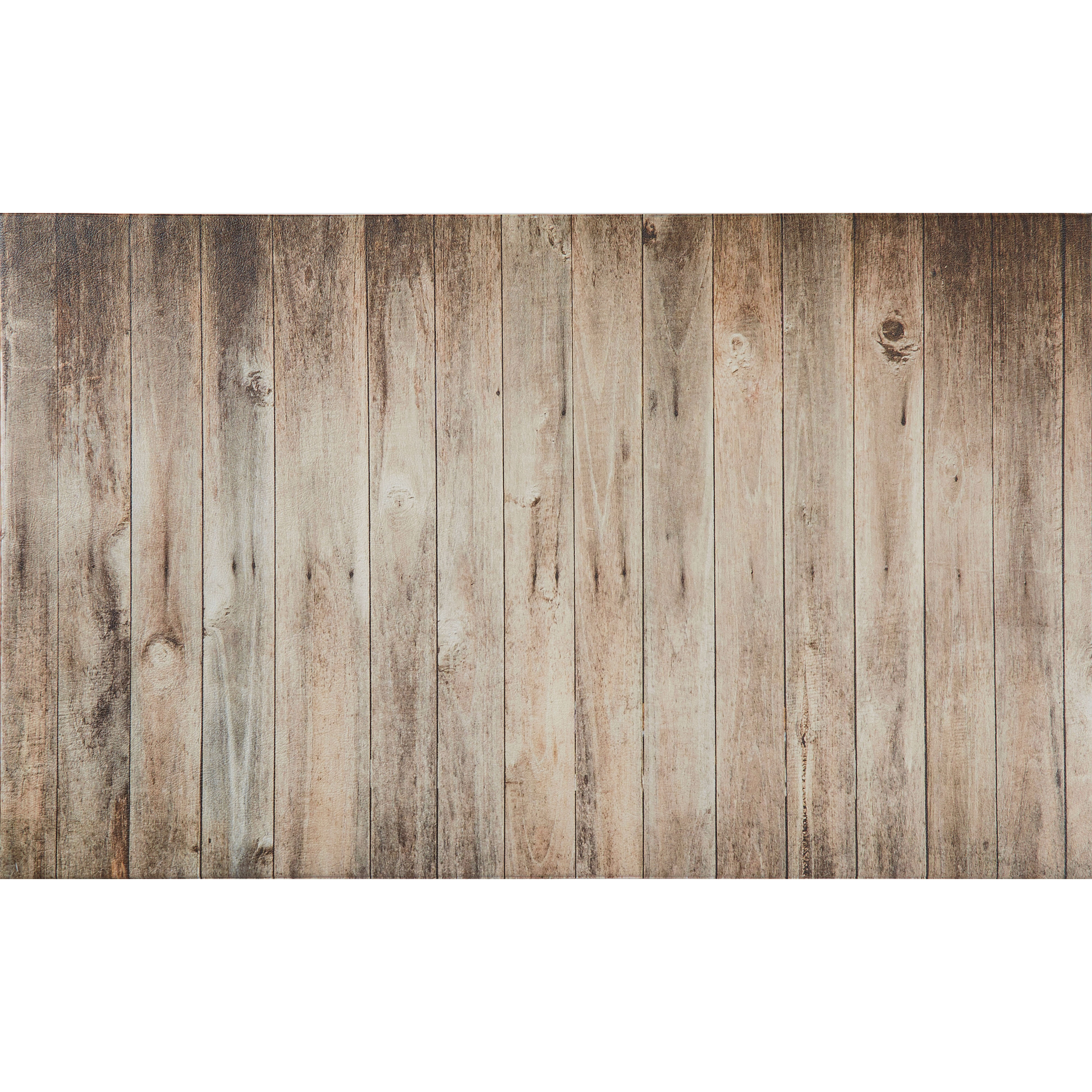 Shabbychic Wooden Planks Memory Foam Anti Fatigue Mat Reviews