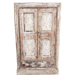 Drehtürenschrank Mausami, 153 cm H x 90 cm B x 43 cm T von Caracella