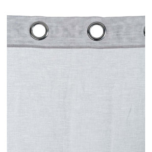 Velcro Tab Outdoor Curtains Wayfair Sunspun Solid Color Sheer Indoor Outdoor Single Curtain Panel